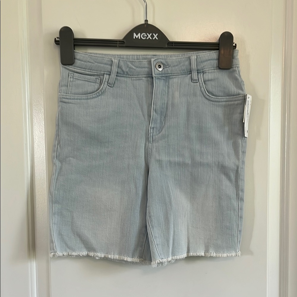 NWT George hi rise Bermuda denim shorts size 16